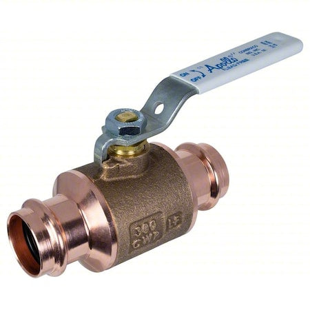 Apollo Valves 77WCLF103HC - Manual 2-Way Ball Valve,Press,Bronze
