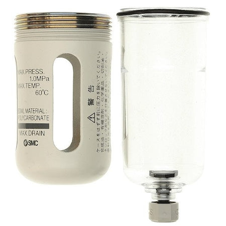 Smc C2SF-C-D - FRL Replacement Bowl,Polycarbonate