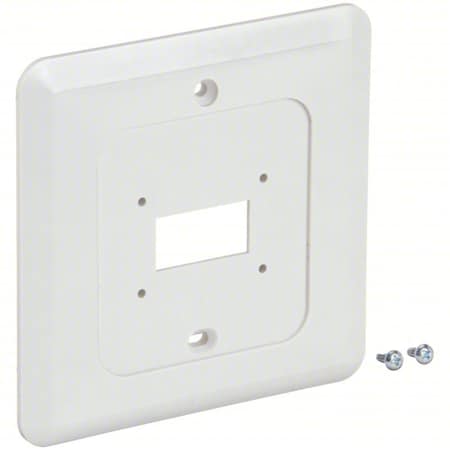 Dayton 4PU52 - Wall Mounting Plate, Wall Plate, Shadow White, -