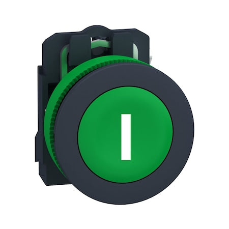 Schneider Electric XB5FA3311 - Push Button Operator, 30 mm, 1 NO, Green