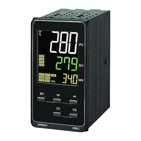 Omron E5EC-RX4A5M-000 - Temperature Controller 1/8 DIN , Relay