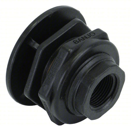 Banjo TF100AV - Bulkhead Tank Flange,NPT,2 3/4 in L