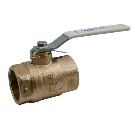 Apollo Valves 70LF14301 - 1/2" FNPT Bronze Ball Valve Inline