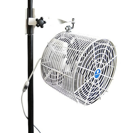 Schaefer VK12TF-SPM-W - Mounted Fan,Silver,12in Dia,Alum,3 Blade
