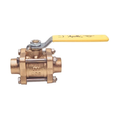 Apollo Valves 8220301 - Manual 2-Way Ball Valve,Sweat,Bronze