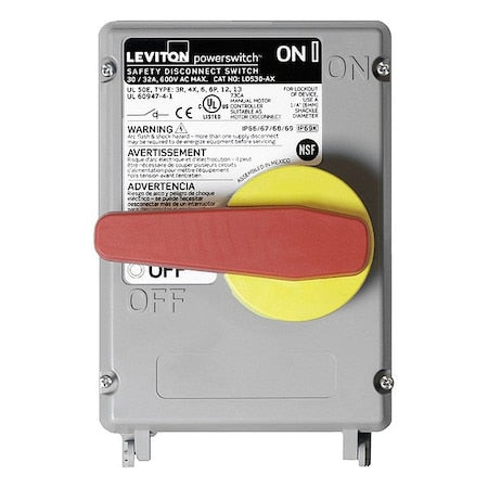 Leviton LDS30-AX - Plugs and Receptacles