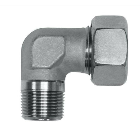 Brennan Industries D7501-L10-04 - Male BSPT 90 4 Deg Elbow,Steel