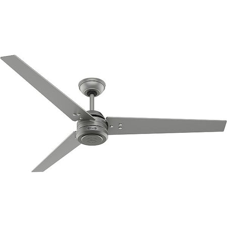 Hunter 52981 - Ceiling Fan,Black/Silver,60in Dia,3 Blade