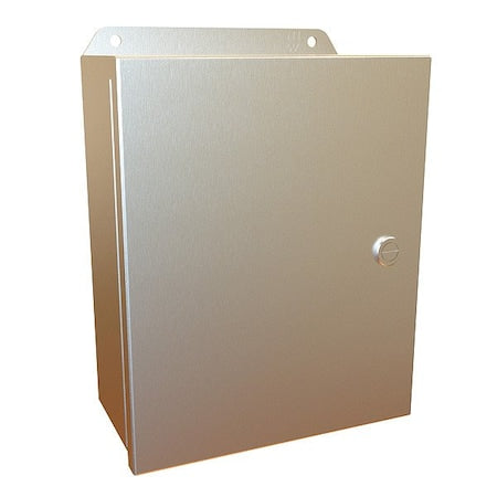 Hammond EJ1084SS - Latches Electrical Enclosure, 10 in H, 4 in D, 8 in W, 12, 13, 3 R, 4, 4 X, Stainless Steel