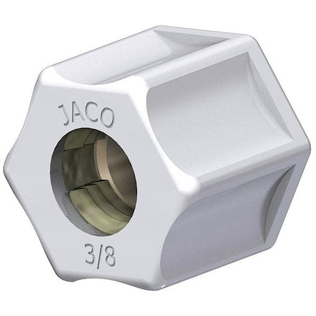 Jaco N-PG-4 - Gripper Nuts,11/16"L,220 psi,PK5