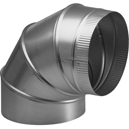 Broan-Nutone 418 - 10 IN Adjustable Elbow, Galvanized Steel, 30 GA, 10" W, 13-1/4" H