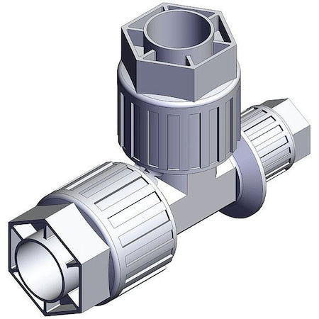 Smc LQ3T6A-R6 - High Purity Fitting,Reducer,PFA,Tee
