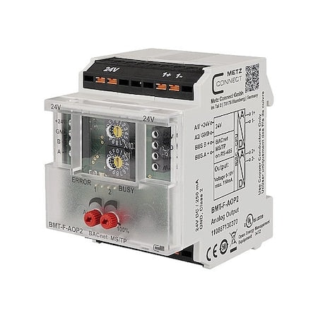 Metz Connect 110887130370 - MS/TP Module, 24 V AC/DC, 2 Outputs
