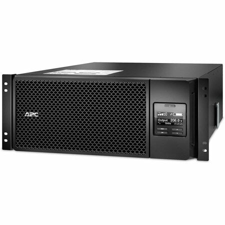 Apc SRT6KRMXLTIEC - UPS System, Smart-UPS SRT, 6 k VA/6 k W, Online Double Conversion, Rack/Tower, Hardwired, 208/240 V