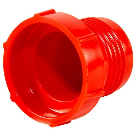 Caplugs PD-80 (LDPE) - Threaded Plastic Plugs Flared JIC, PK 25