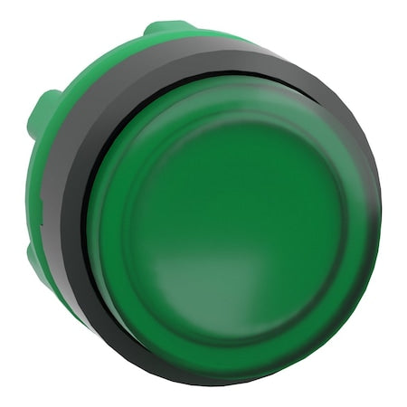 Schneider Electric ZB5AW133 - Illuminated Push Button Operator, 22 mm, Green
