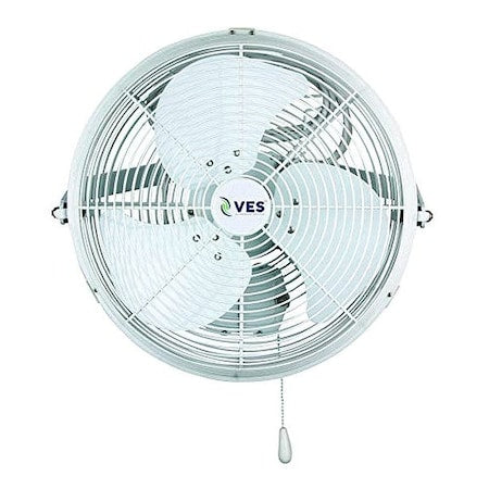 Ves-Artex 102576 - Mounted Fan, Silver, 18 in Dia
