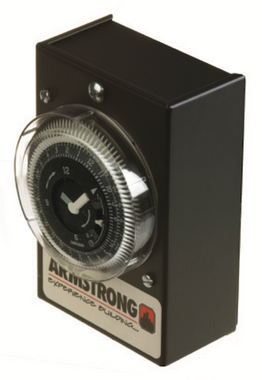 Armstrong 810123-130 Astro Series 24-Hour Clock Timer for hydronic pumps