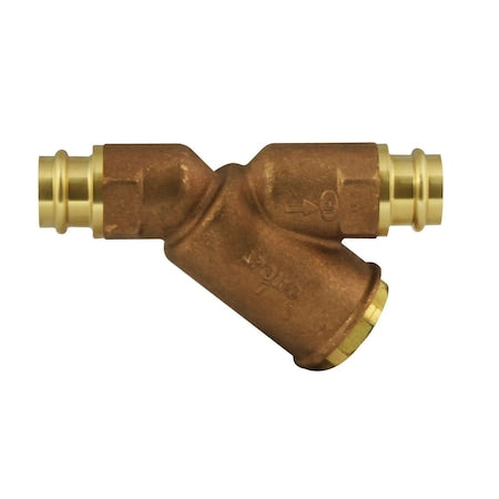 Apollo Valves 59LF005P2PR - Y Strainer, 1" Pipe, Press, Lead Free Bronze, 250 psi