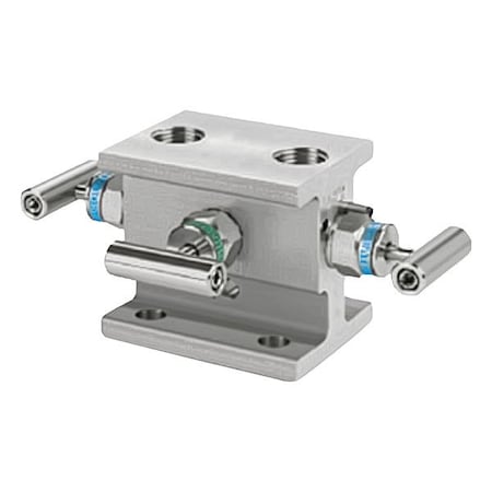 Ham-Let M-30H-90-FF-SS-T-T - Three-Way Valve,Stainless Steel