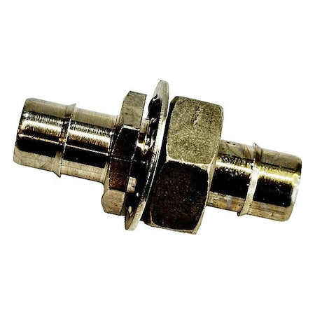 Mem-Co 3/4BK10-NP - Straight, Brass, Tube 3/4", Tube 1/2"