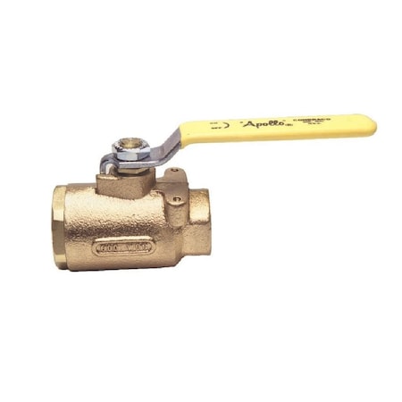 Apollo Valves 7710301 - 1/2" FNPT Bronze Ball Valve Inline