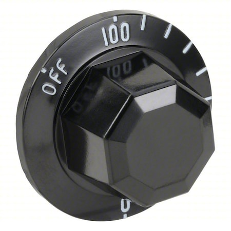 Vulcan Hart N15/4000-10 - Tstat Knob,Blk,For Bulb/Capillary Tstat