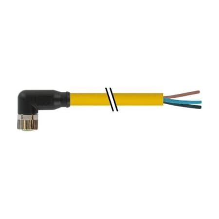 Murrelektronik 7000-08081-0300750 - Cordset,PUR Cable Jacket,7.5 m L Cable