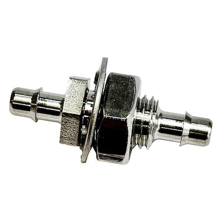 Mem-Co 3/4BK6-SS - Straight, SS, Tube 3/4 in, Tube 1/4 in