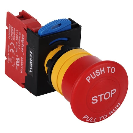 Dayton GGS_116329 - Emergency Stop Push Button,Plastic,IP67