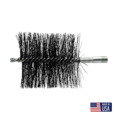 Schaefer Brush 43338 - Flue Brush, Double Spiral, Double Stem