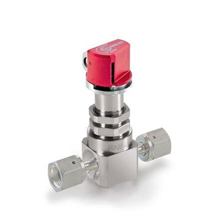 Ham-Let HM20-4VKLQ-GF4-ISLT - Manual Valve,2 Port UCV,1/4 in,Swivel