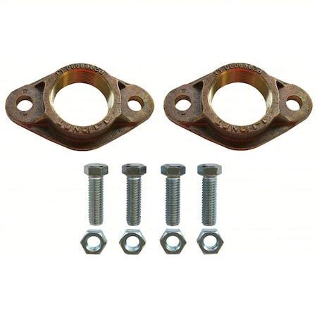 Bell & Gossett 101516LF - Flange, Cast Iron, FNPT, 1 1/4 in, PK6