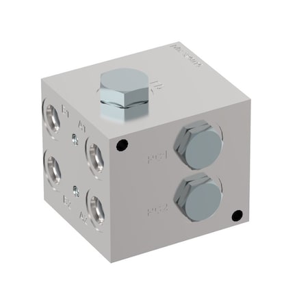 Hydro Custom 325045 - Flow Divider Combiner, 6-Way, SAE 6