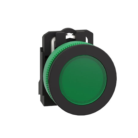 Schneider Electric XB5FVB3 - Pilot Light, Green, 30mm, LED
