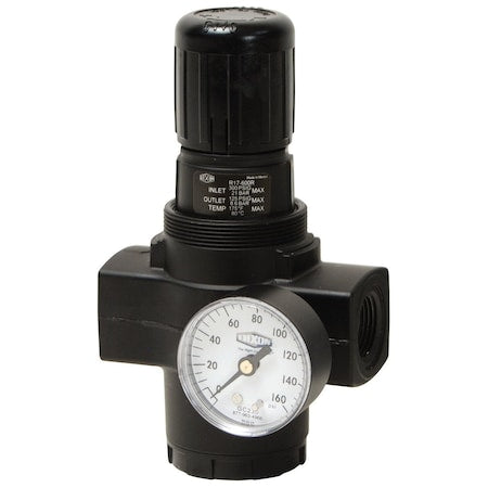 Dixon R17-B00RG - Series 1-Jumbo Regulator/Gauge,1-1/2"