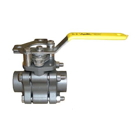 Apollo Valves 83B24501 - 1" Socket Carbon Steel Ball Valve Inline