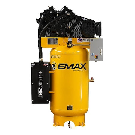 Emax ESS10V080Z1 - Electric Air Compressor,Vertical,44 cfm