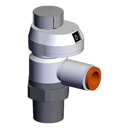 Smc AS2201F-U01-06 - SPEED CONTROL, ELBOW, 1/8 IN.