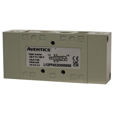 Aventics L12PP552O000000 - Pilot Air Control Valve, Remote Pilot