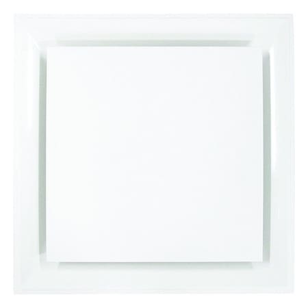 American Louver STR-PQ-10W-FR-R6 - Ceiling Diffuser,23-3/4" H,Plastic