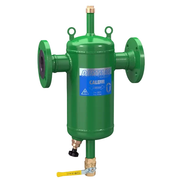 Caleffi 546580AM DIRTMAG 3-Inch ANSI flanged steel magnetic dirt separator product image for commercial hydronic systems.