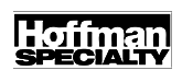 Hoffman Specialty DP1966 Seal Holder Plate for hydronic pump maintenance