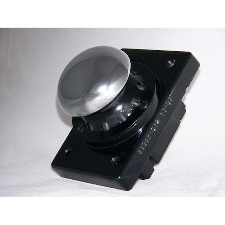 Rees 01307012 - Mushroom Plunger,Chrome,2-1/4"