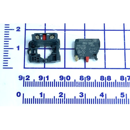 Mcguire 0961-0344 - Contact Blocks,2 Nc Contact W/ Base