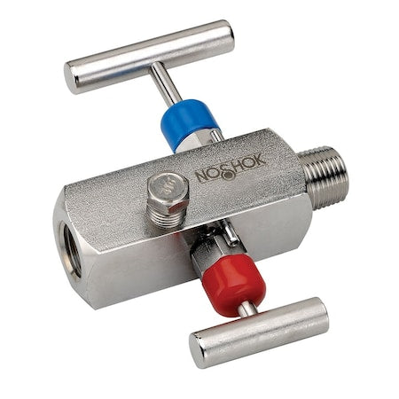 Noshok 2070-MFS - Block and Bleed Stainless Steel Needle V