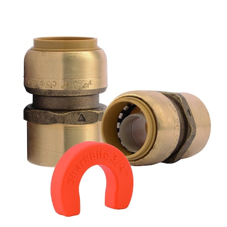 Sharkbite 22441LF - Tube Fitting Kit, Push-to-Connect, Brass