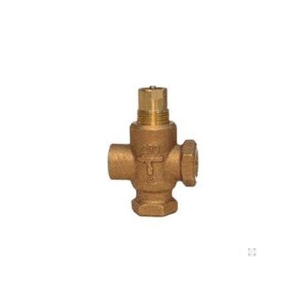 Siemens 599-01136 - Mixing Valve, 24 VAC, 3-Way, 34 Degrees to 122 Degrees F, 1/2" Inlet Size