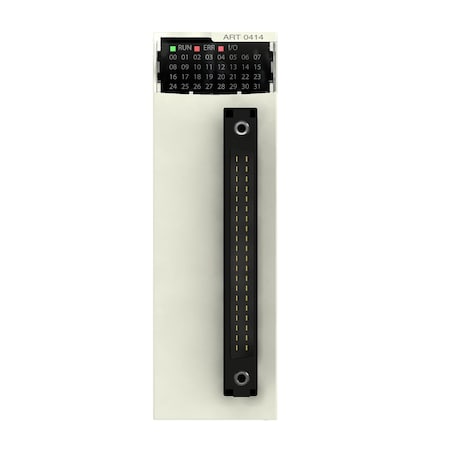 Schneider Electric BMXART0414 - Analog isolated low level input module, Modicon X80, 4 inputs, 40m V positive or negative