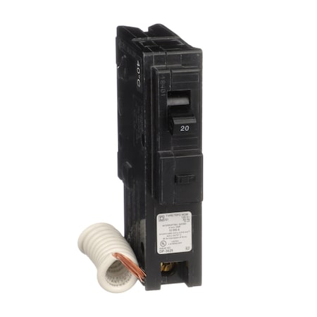 Square D HOM120EPD - Miniature Circuit Breaker, HOMELINE Series, 20 A, 1 Pole, 120 V AC, 10k A at 120 V AC, B Curve